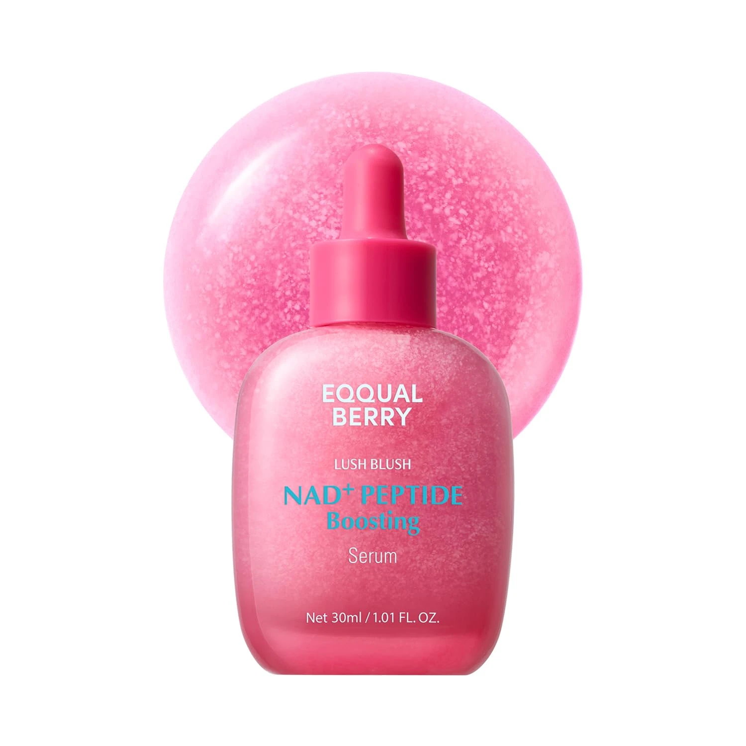 EQQUAL BERRY Lush Blush NAD+ Peptide Boosting Serum 30ml