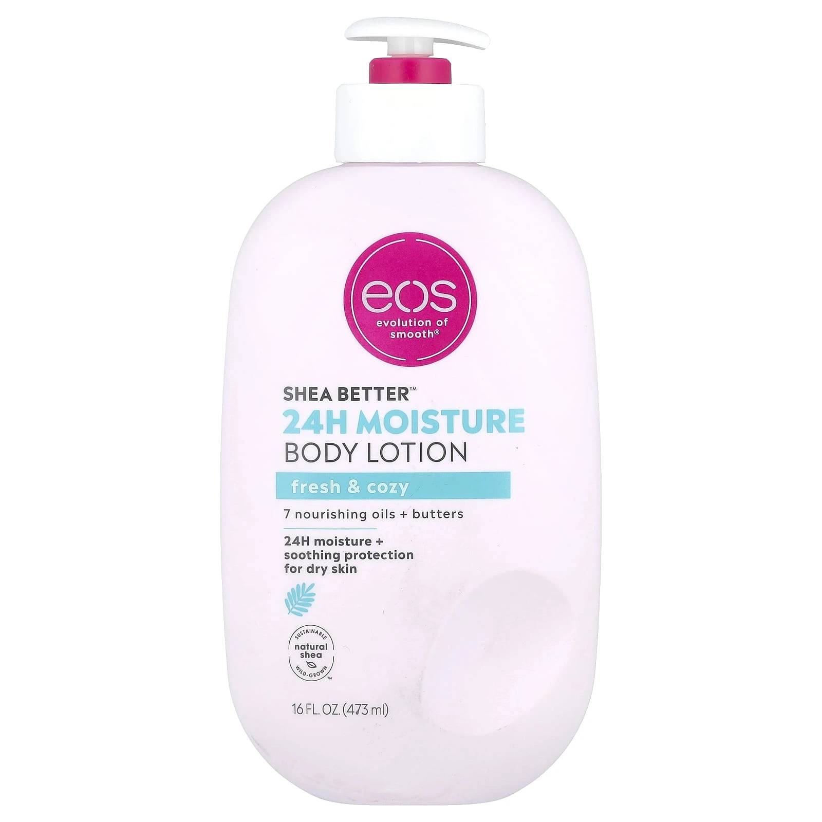 eos Shea Better 24H Moisture Body Lotion Fresh + Cozy