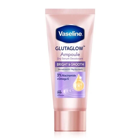 Vaseline GlutaGlow Ampoule Bright & Smooth Dry Serum Deodorant