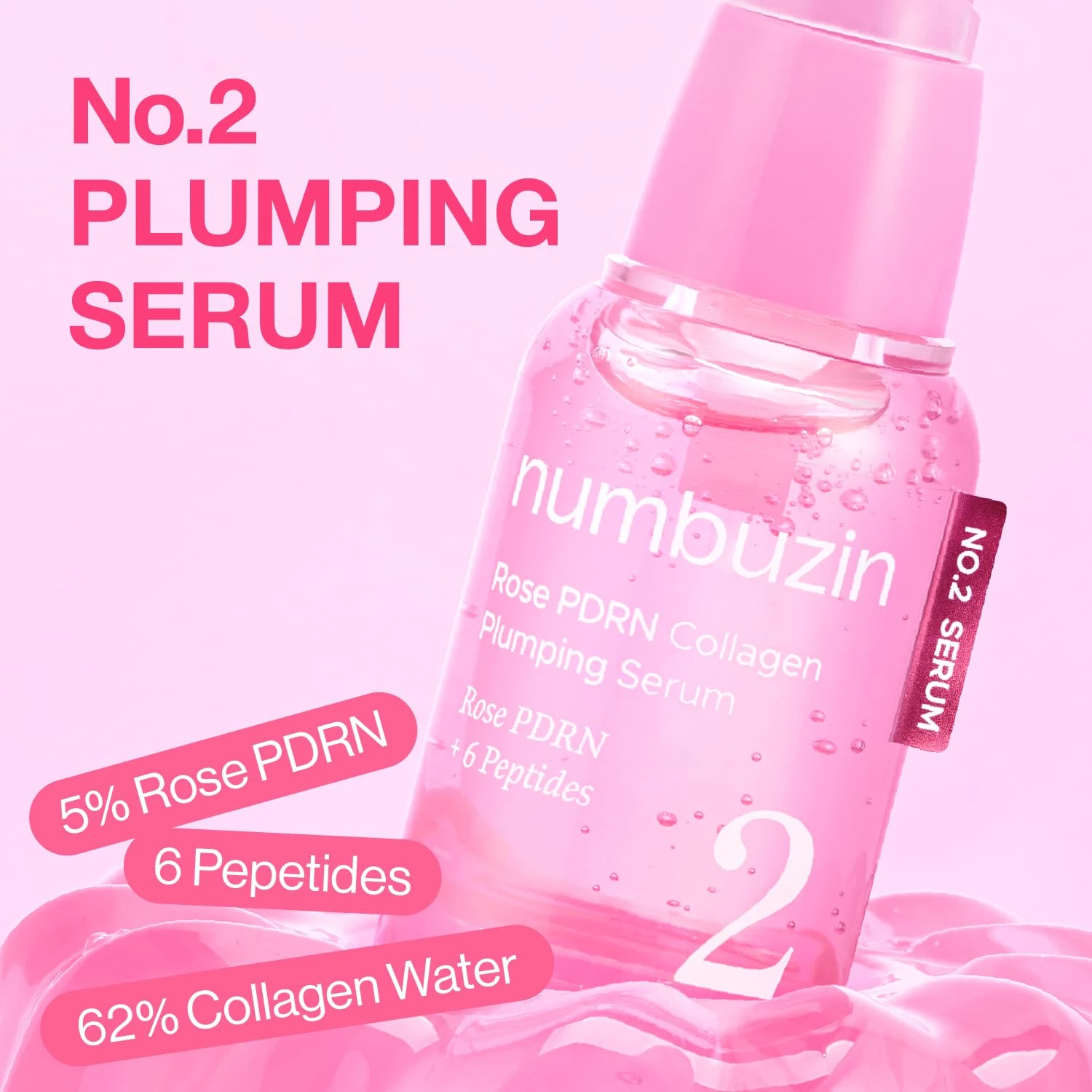 Numbuzin No.2 NAD+ Peptide Boosting Serum