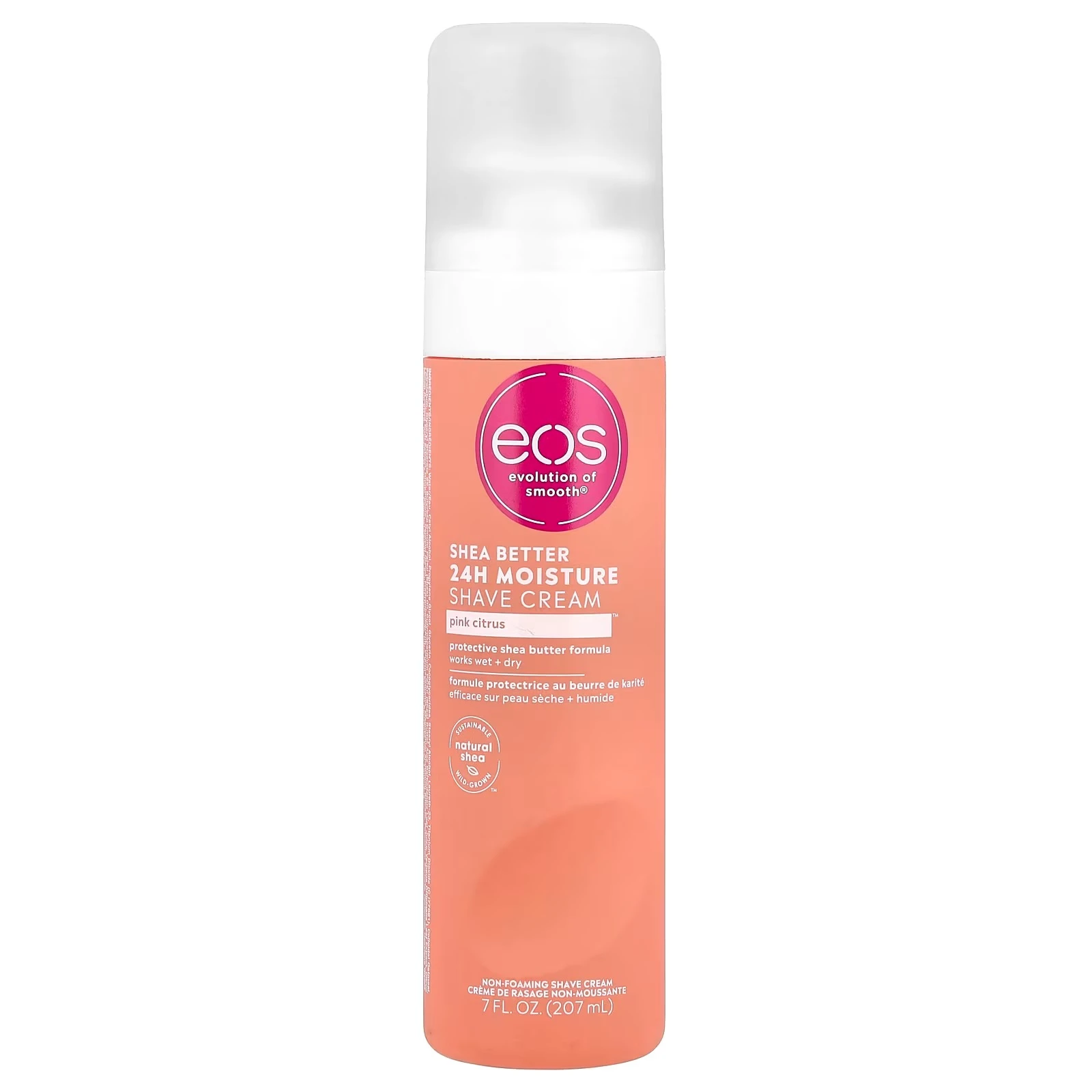 EOS, Shea Better™, 24 Hour Moisturizing Cream, Fresh Flavor, 7 oz Oil (207 ml)